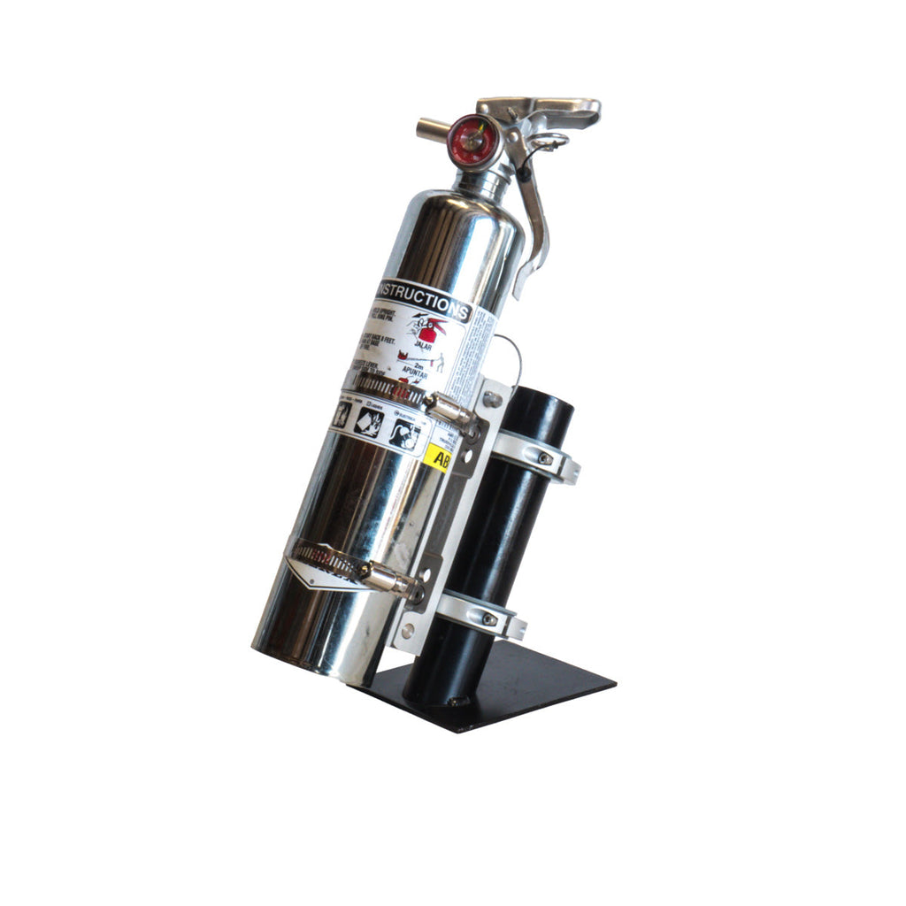 Quick-Release Bracket - 2.5 lb ABC Fire Exinguisher, Power Shot, Pro Eagle Phoenix CO2 Jack