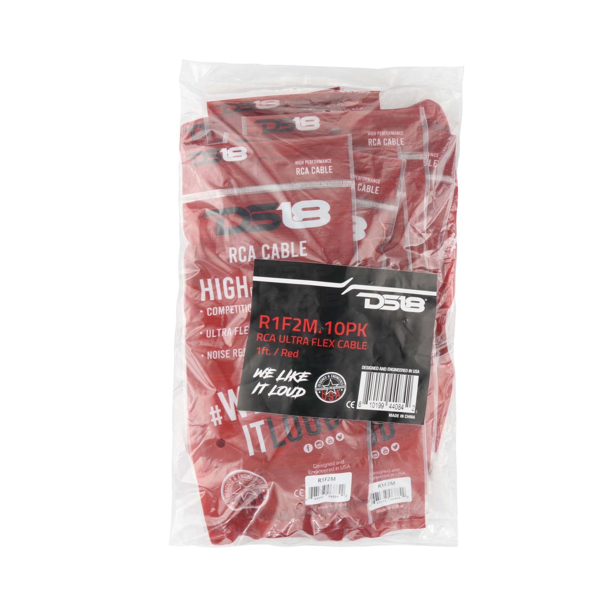 Level 2 RCA 100% Copper OFC Y Connector 1 FEMALE to 2 MALE - 10 Pack