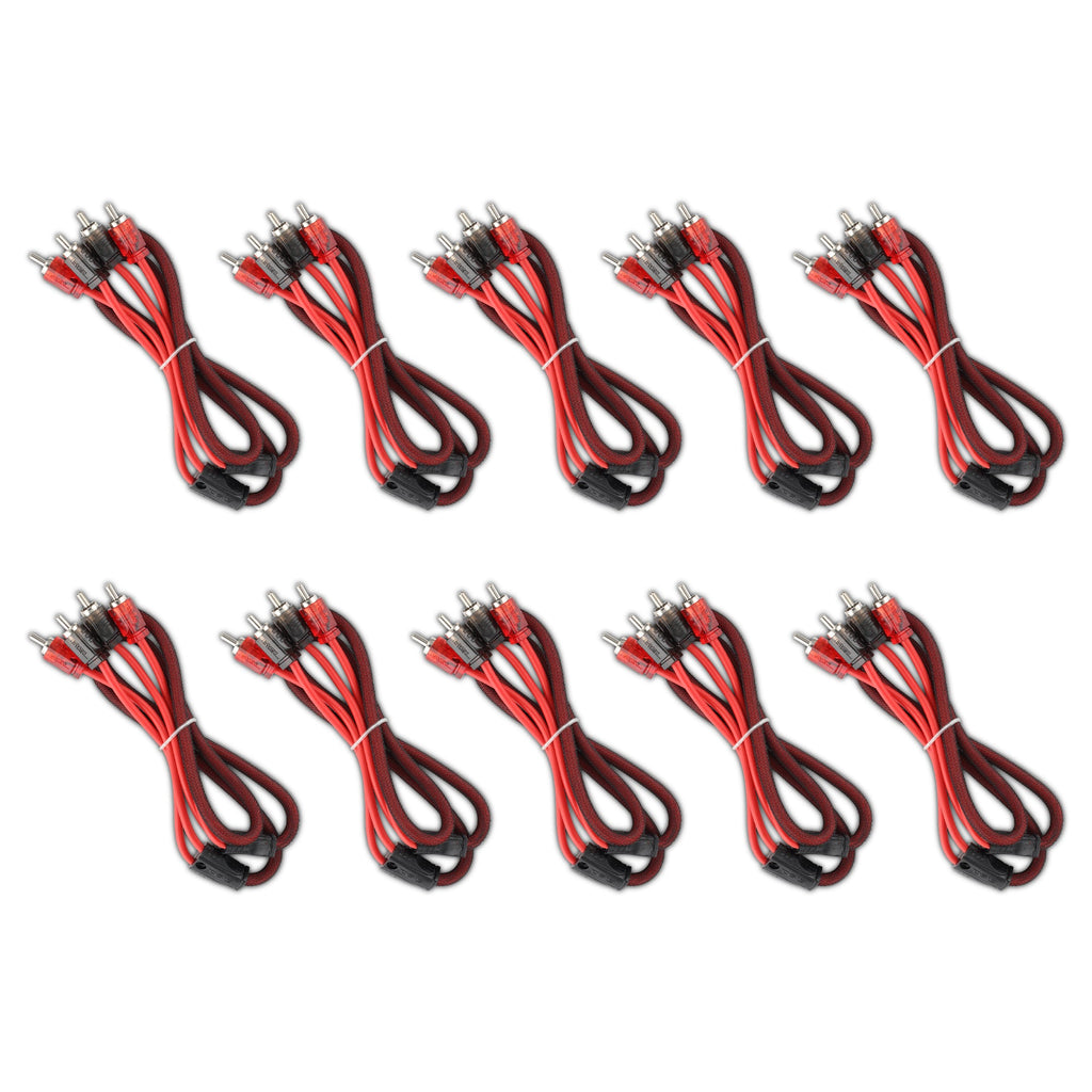 Level 2 RCA 100% Copper OFC 3 Feet - Pack 10 pieces