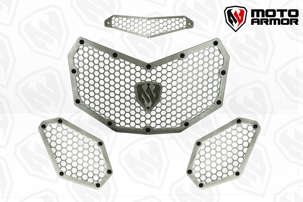 Moto Armor Maverick X3 Radiator Grill Set