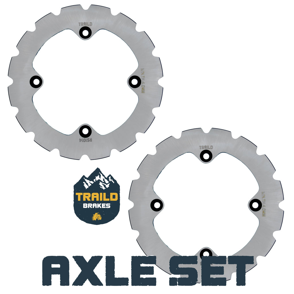 Can-Am Outlander 450/500/570/650/850/1000/HD5/HD7/PRO 2013-2026 Ridge Rider Disc Brake Rotor Kit