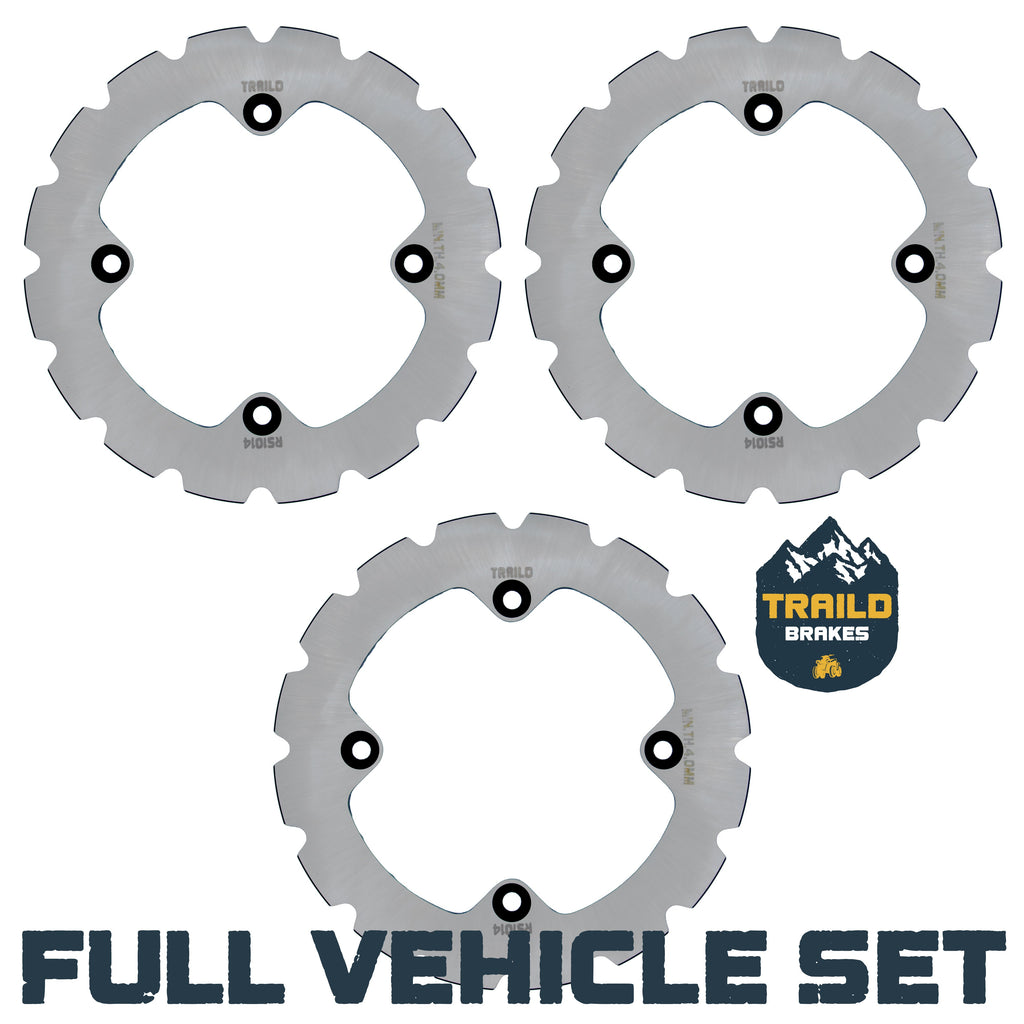 Can-Am Outlander 450/500/570/650/850/1000/HD5/HD7/PRO 2013-2026 Ridge Rider Disc Brake Rotor Kit