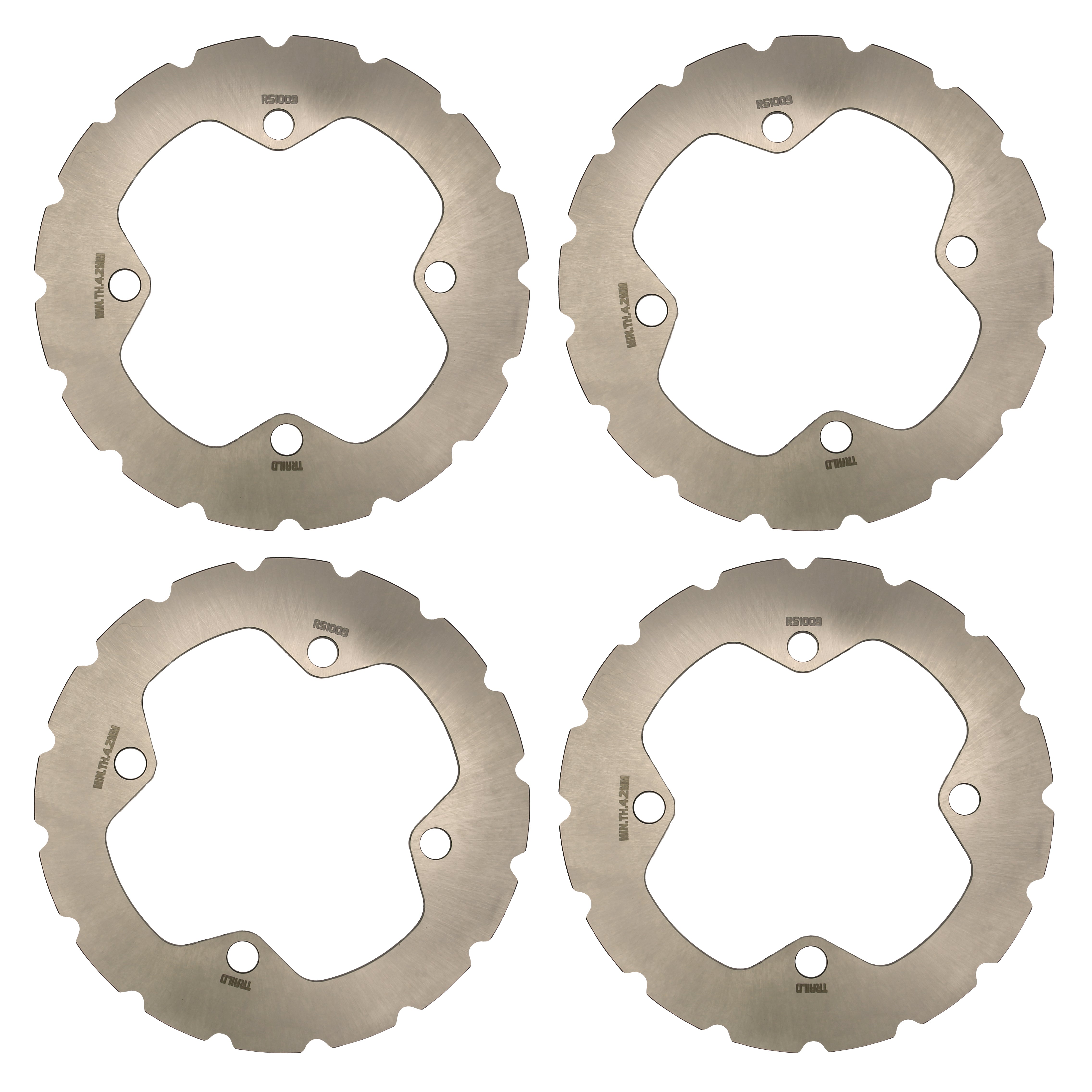 Polaris RZR XP/XP4 1000 2024-2026 Ridge Rider Rotor and Brake Pad Kit