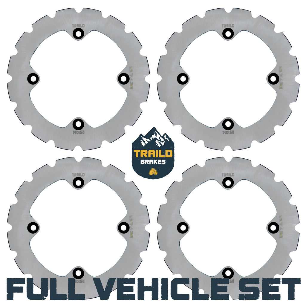 Can-Am Outlander 1000/850/650/450 6x6 2015-2026 Ridge Rider Disc Brake Rotor Kit