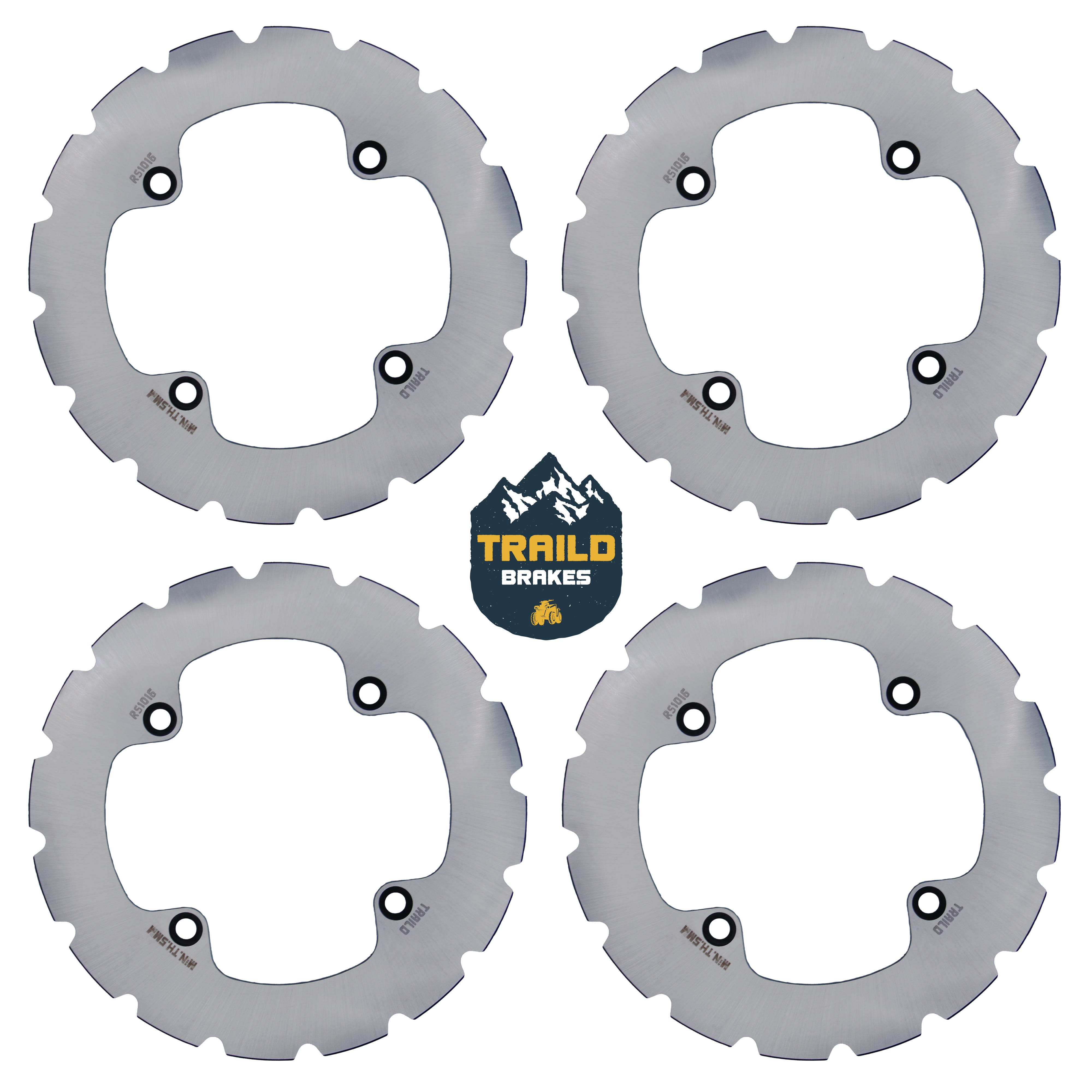 Honda Talon 1000R/1000X/1000X-4 2019-2026 Ridge Rider Disc Brake Rotor Kit