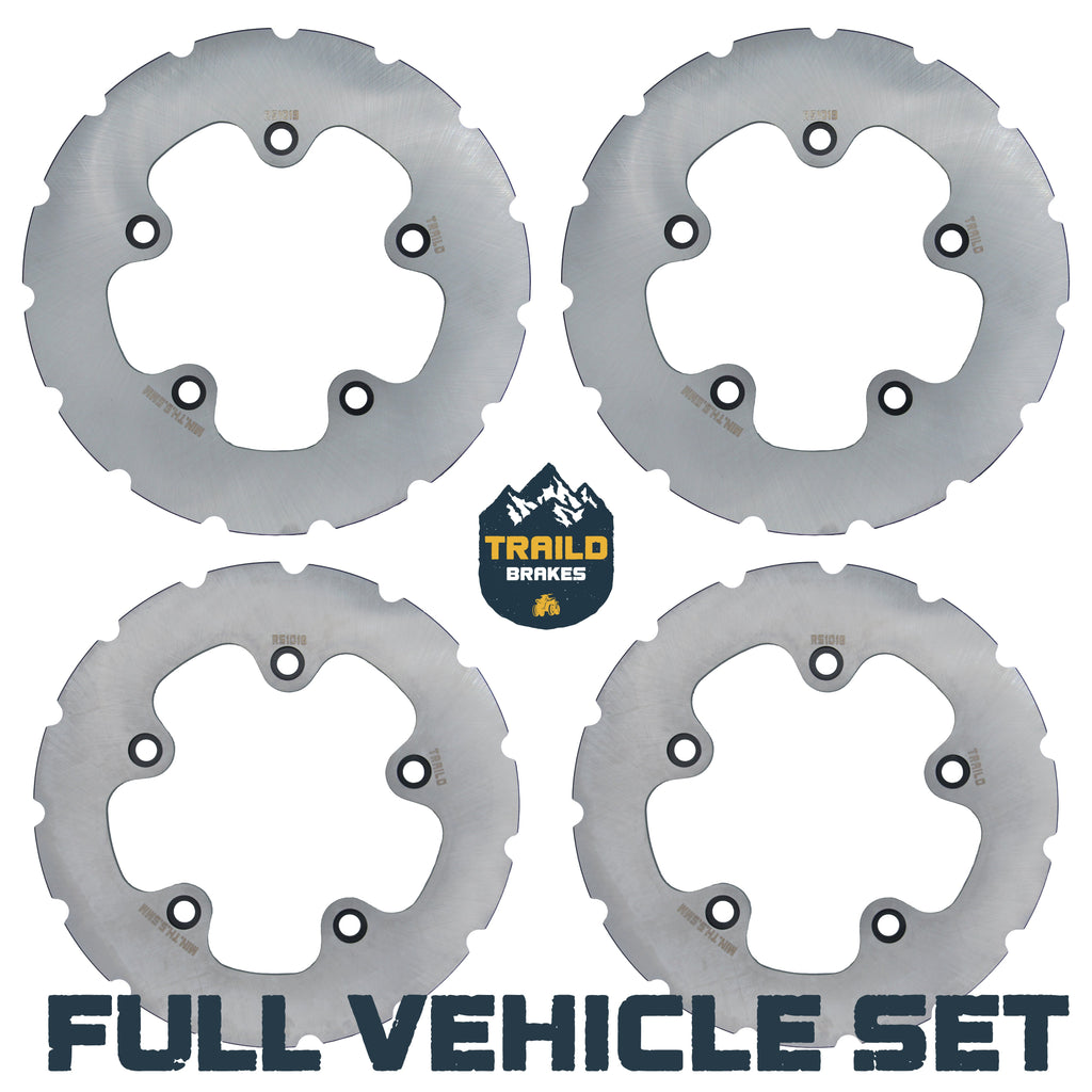 CFMoto U10 PRO/U10XL PRO 2025-2026 Ridge Rider Disc Brake Rotors