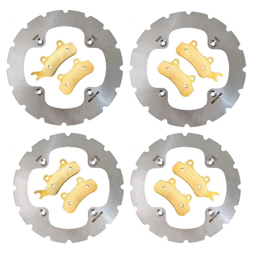 Can-Am Maverick Sport/Trail 2018-2026 Ridge Rider Rotor and Pad Kit