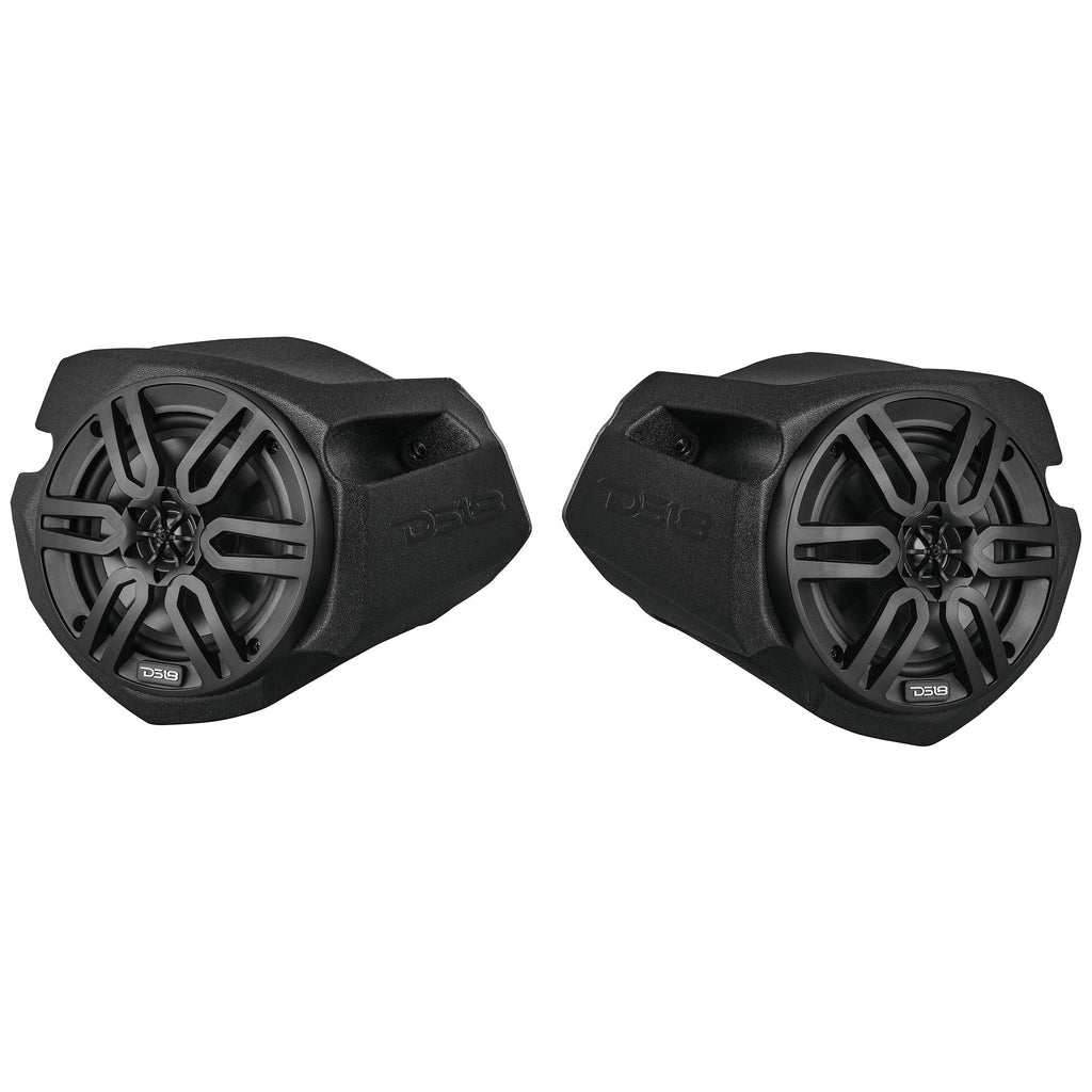 Polaris RZR Front Kick Panel Pods with 6.5” Active Speakers and Bluetooth