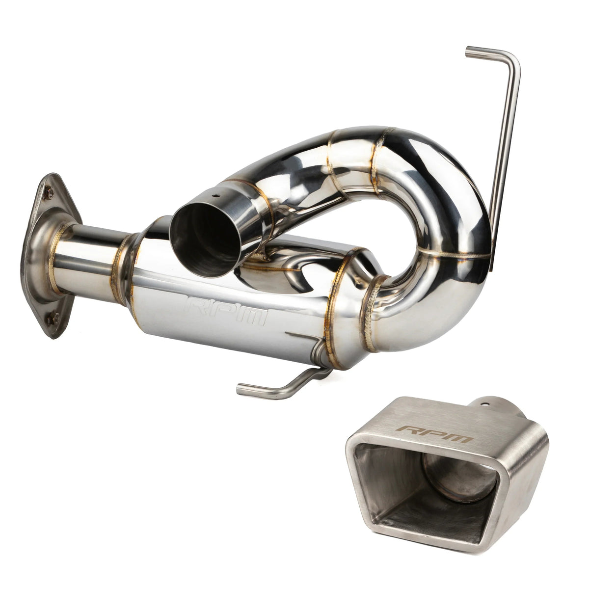 RPM Polaris RZR Pro R 3" Sport Muffler W/ 3" Tip