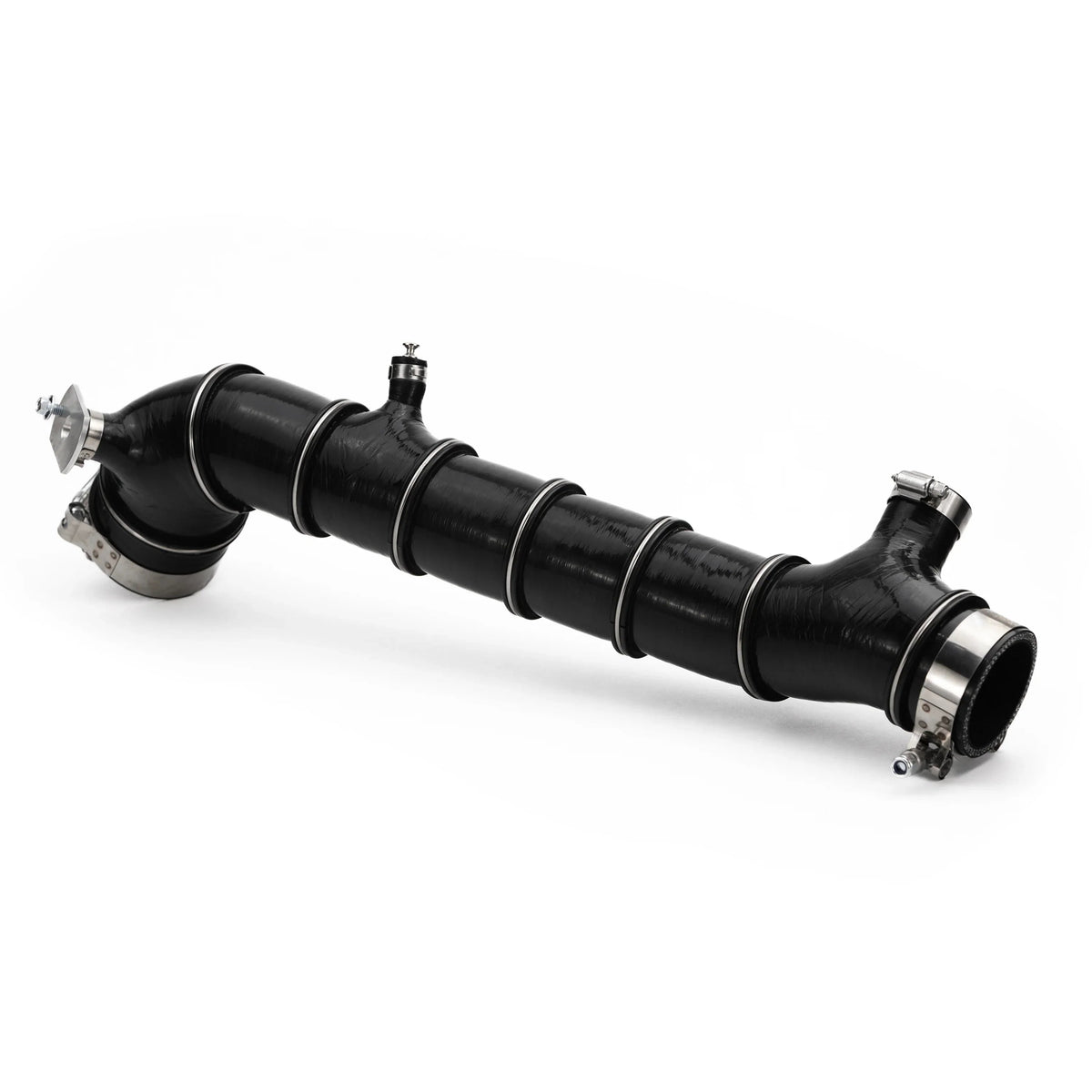 RPM SxS Wire Reinforced 5ply Silicone Charge Tube - Polaris RZR Turbo XP PRO XPT Turbo S & Turbo R - RPM SXS