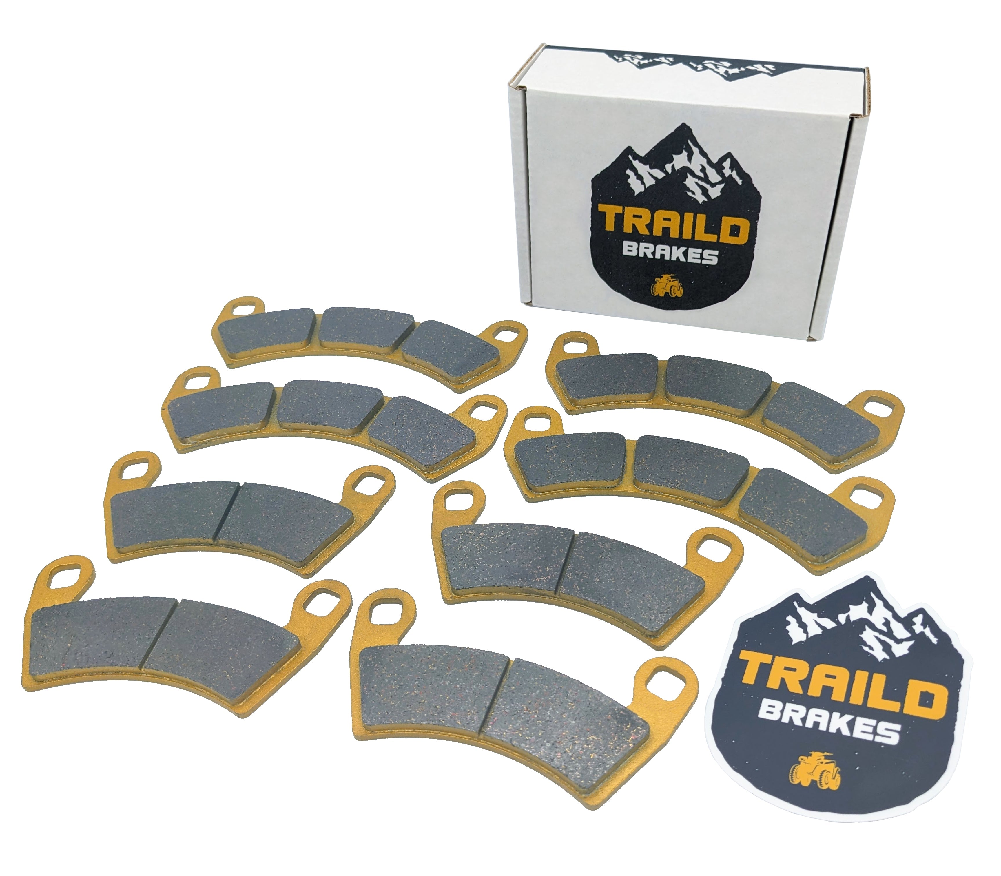 Polaris RZR XP TURBO/XP 4 TURBO/PRO XP/PRO XP 4/Turbo S 2016-2026 Ceramic Brake Pad Set