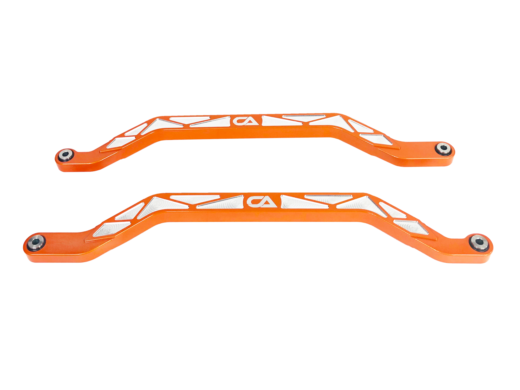 Our high clearance rods were designed with strength, dependability, and affordability all in mind. Our rods finish in the absolute largest rods on the market. We have a finished thickness of 1.25 inches throughout the entire center of the rod where it really counts, and a finished height of the rod at over 1.5 inches. Making these the absolute thickest rod on the market. Our rods also boast a full 3 INCHES OF ADDED GROUND CLEARANCE!! So take the washed out trail with confidence in mind.