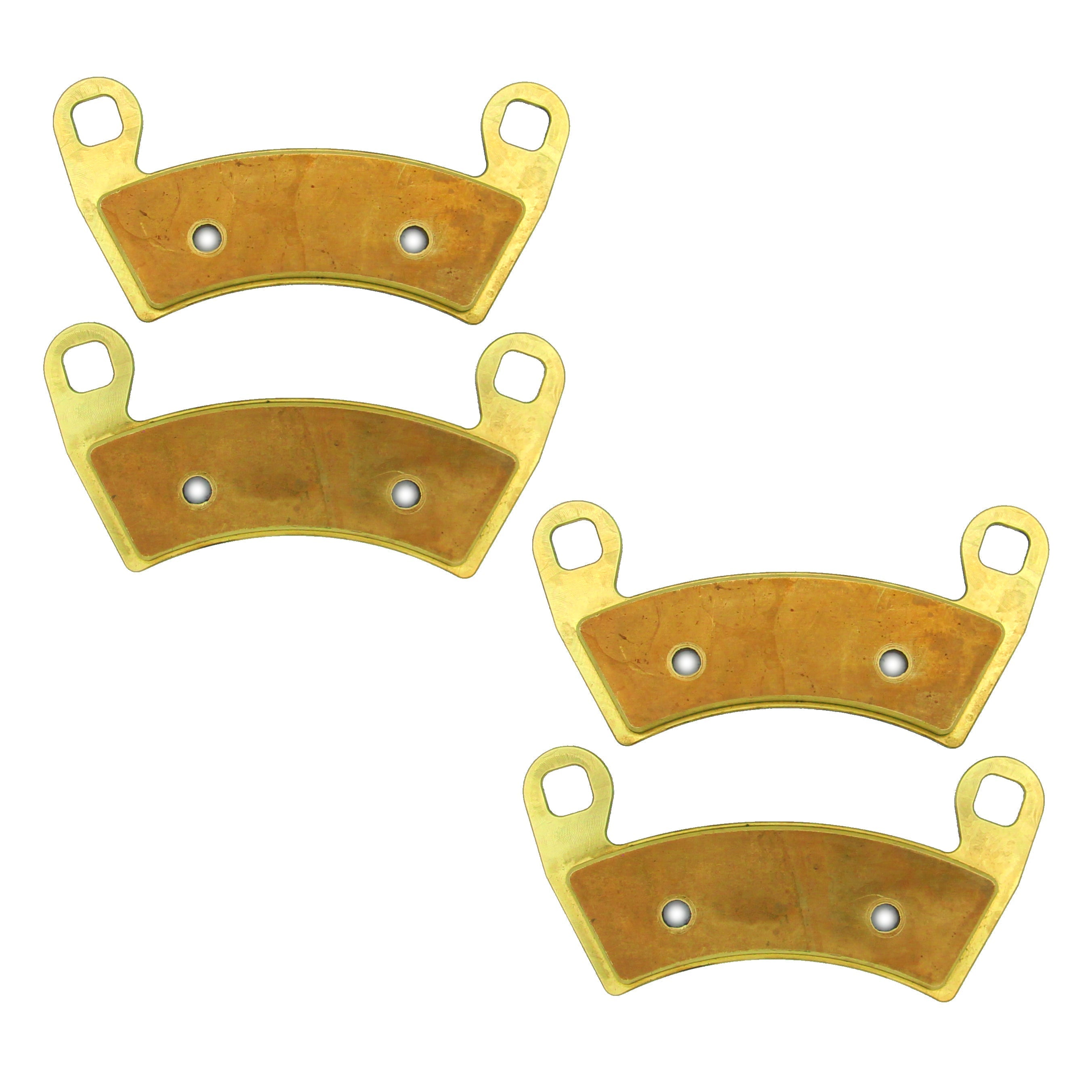 Polaris RZR XP 1000/XP4 1000/RZR 4 900/S 4 1000/S 4 900/XP S/XP S 4 2015-2026 Brass Brake Pad Set