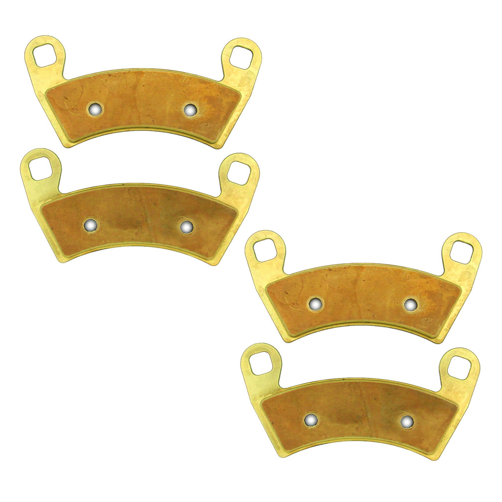 Polaris Ranger 1000/XP 1000/Crew 1000/Crew XP 1000/Crew SP 570/Kinetic 2018-2026 Brass Brake Pad Set
