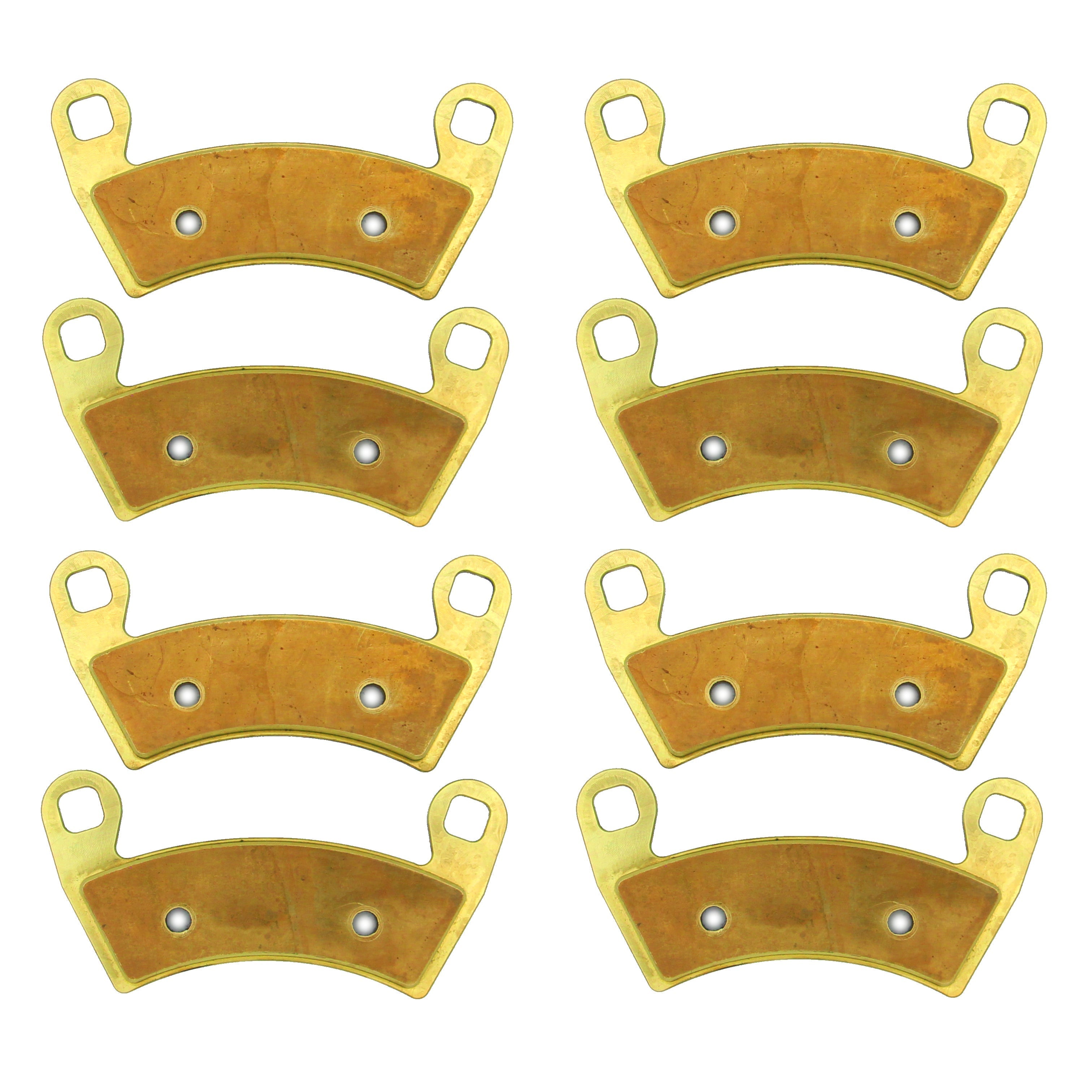 Polaris RZR XP 1000/XP 4 1000/RS1/4 XP 900 2012-2023 Brass Brake Pad Set