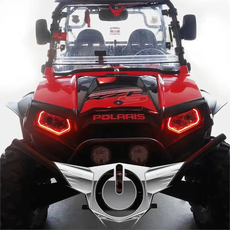 ORACLE Lighting 2009-2016 Polaris RZR LED Headlight Halo Kit