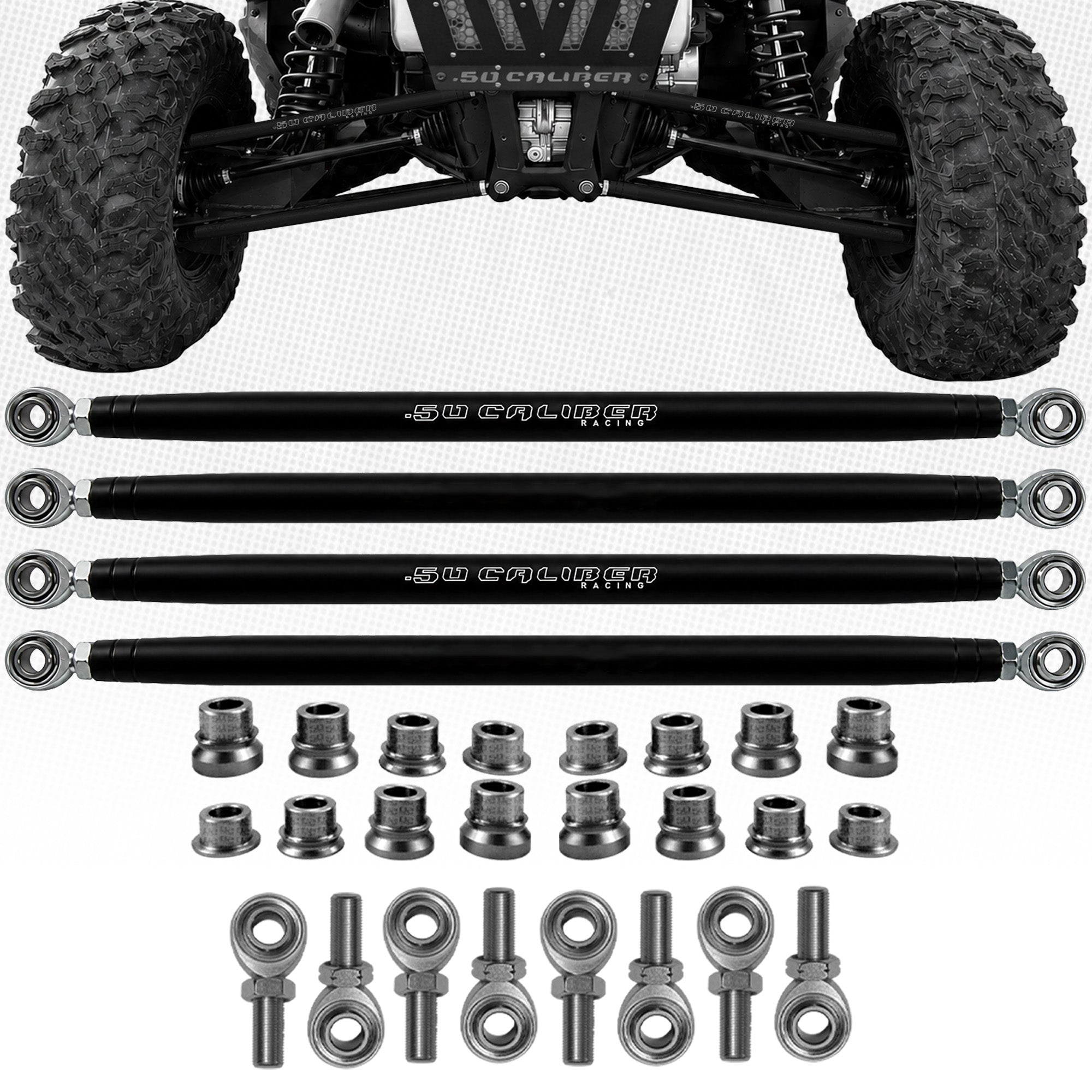XP Turbo CNC Billet Radius Rods