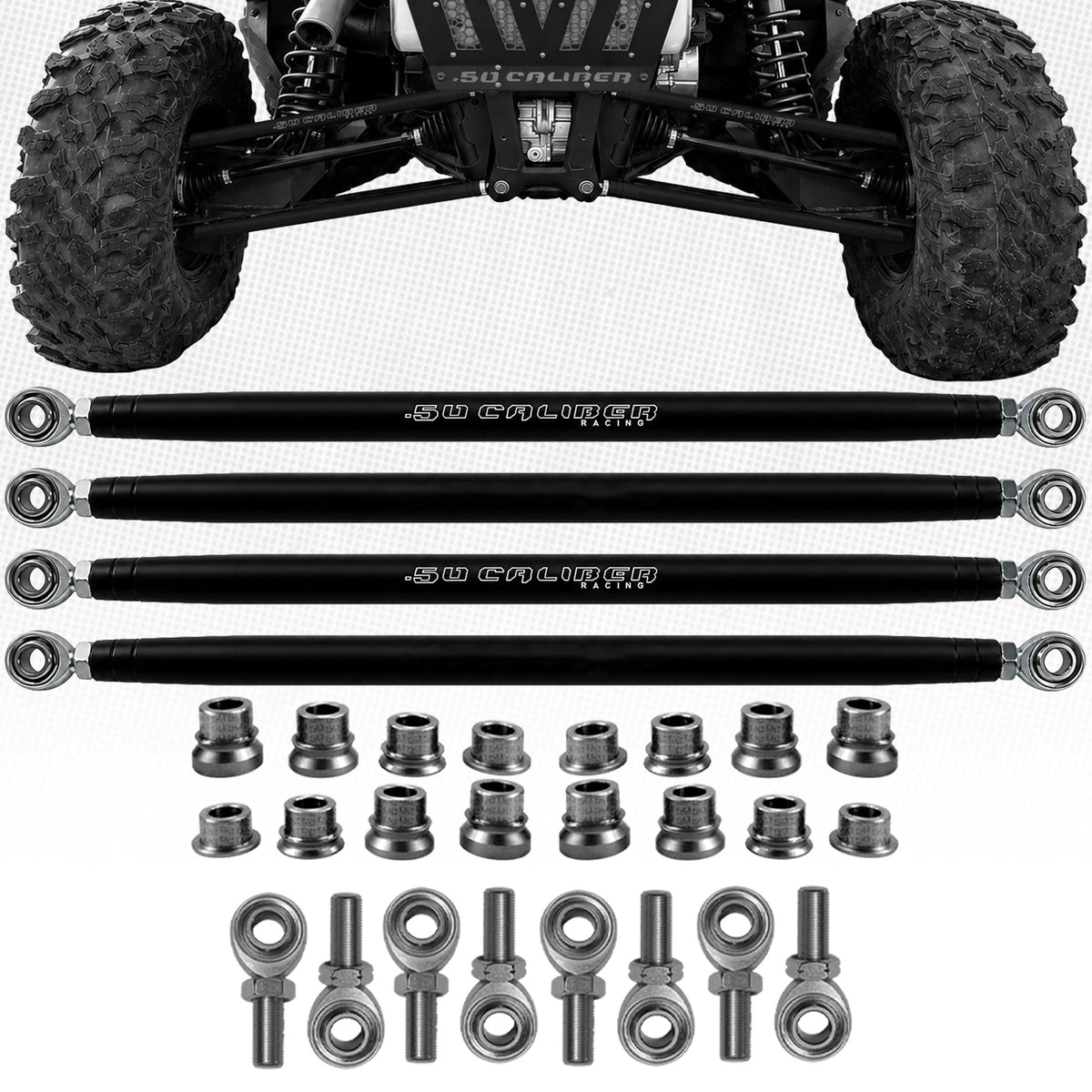 XP Turbo CNC Billet Radius Rods