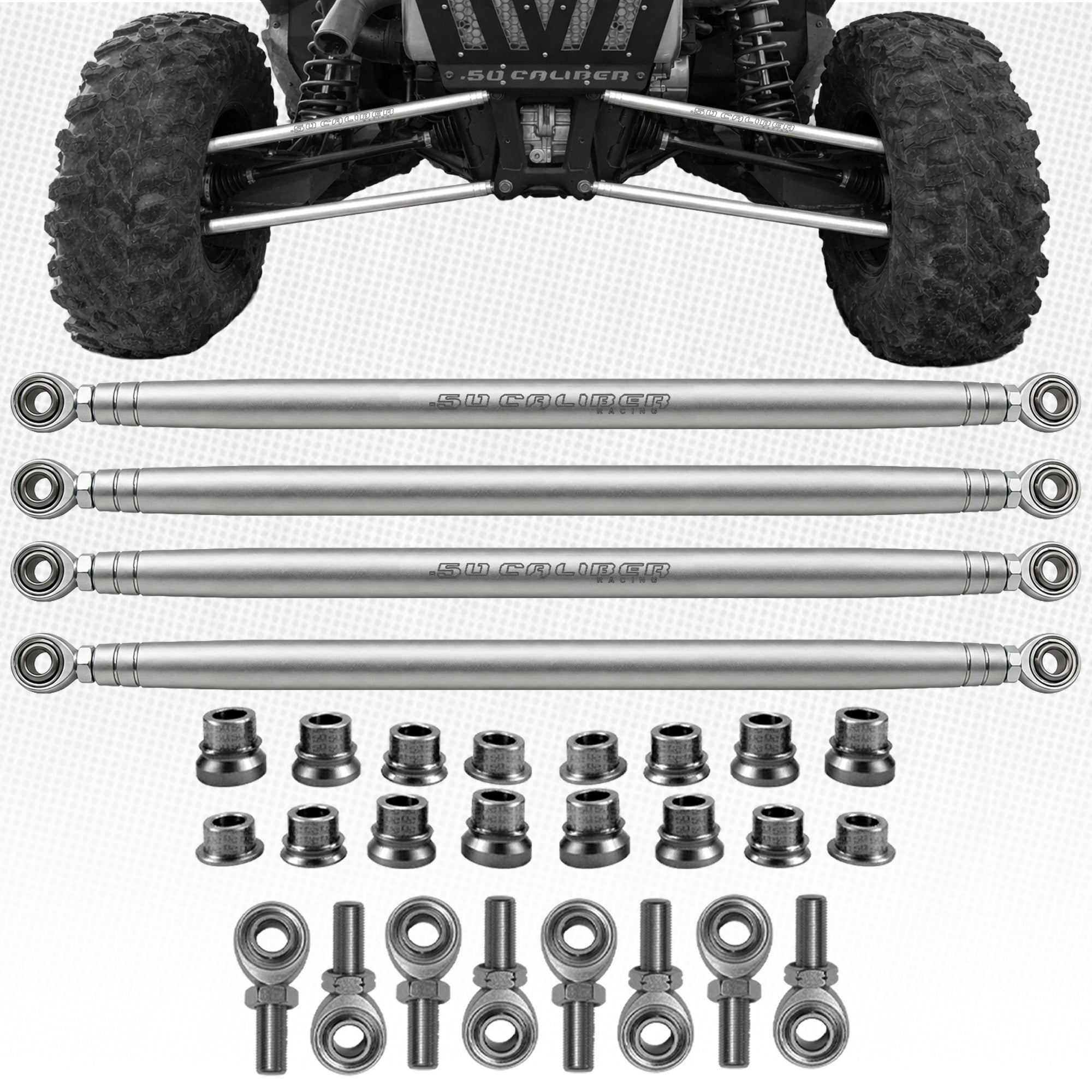 2022+ RZR PRO R CNC Billet Radius Rods