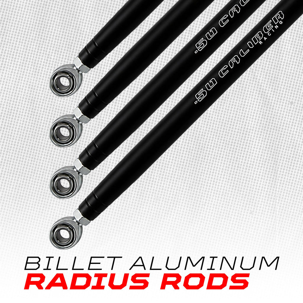 XP Turbo CNC Billet Radius Rods