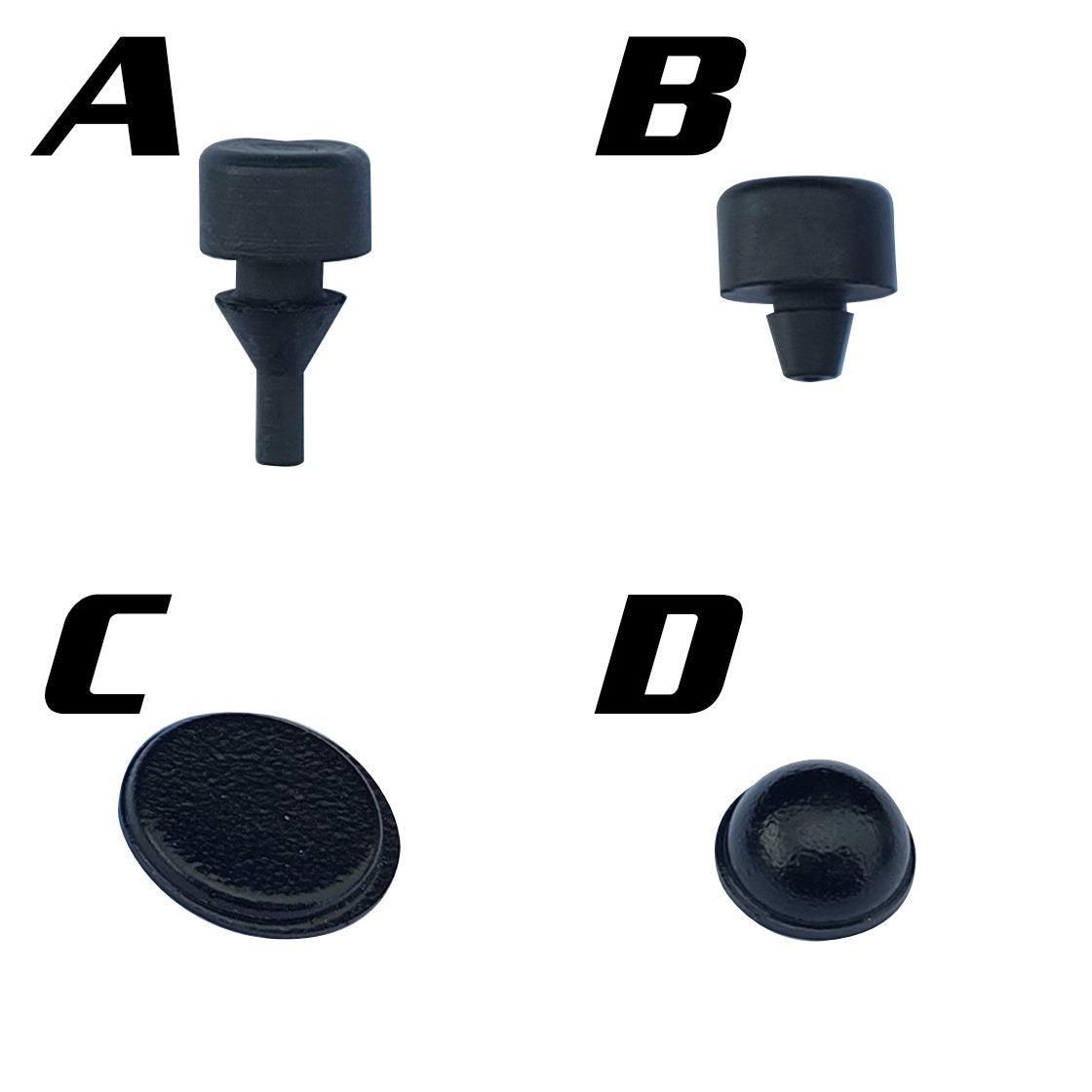 Rubber Bumpers for Brackets