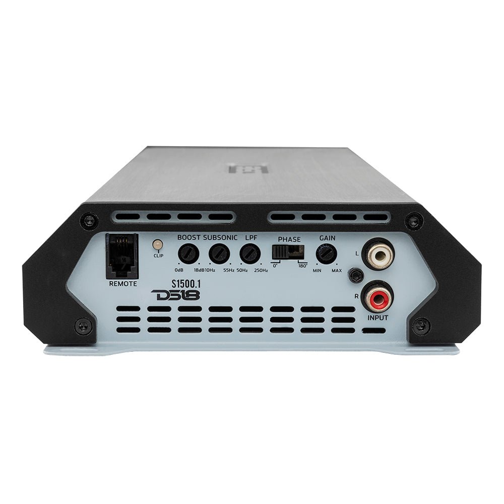 DS18 SELECT S-1500.1 –  Class AB 1 Channel Monoblock Amplifier – 1500 Watts