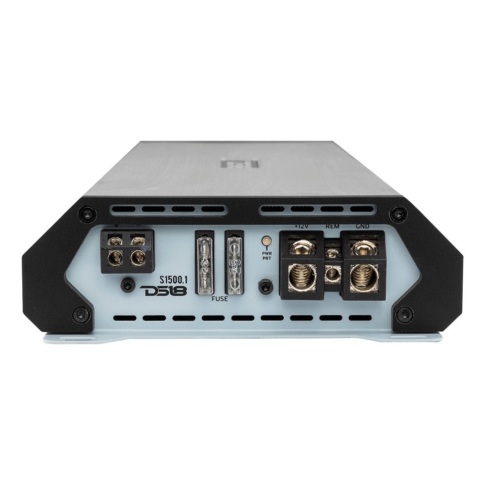 DS18 SELECT S-1500.1 –  Class AB 1 Channel Monoblock Amplifier – 1500 Watts