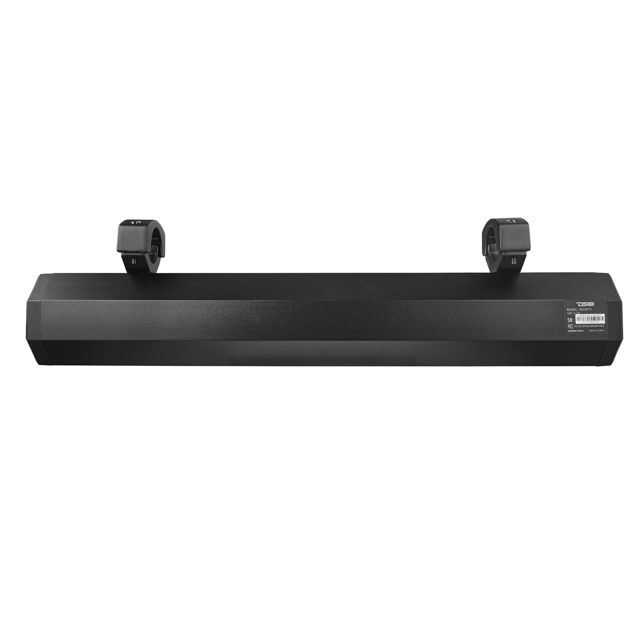24" Marine Sound Bar Speaker System, 6 Speakers 600 Watts, Bluetooth® v5.0, Rotating Control Panel
