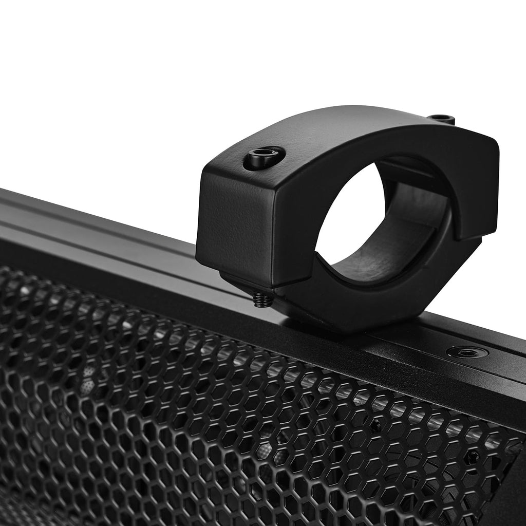 24" Marine Sound Bar Speaker System, 6 Speakers 600 Watts, Bluetooth® v5.0, Rotating Control Panel