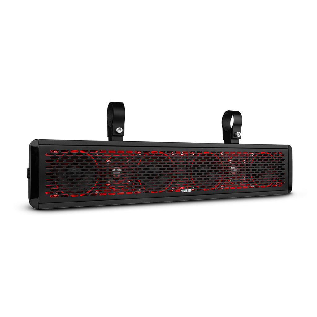 DS18 HYDRO SBAR25 25" Marine Water Resistant Sound Bar Speaker System RGB LED Lights 6 Speakers 600 Watts