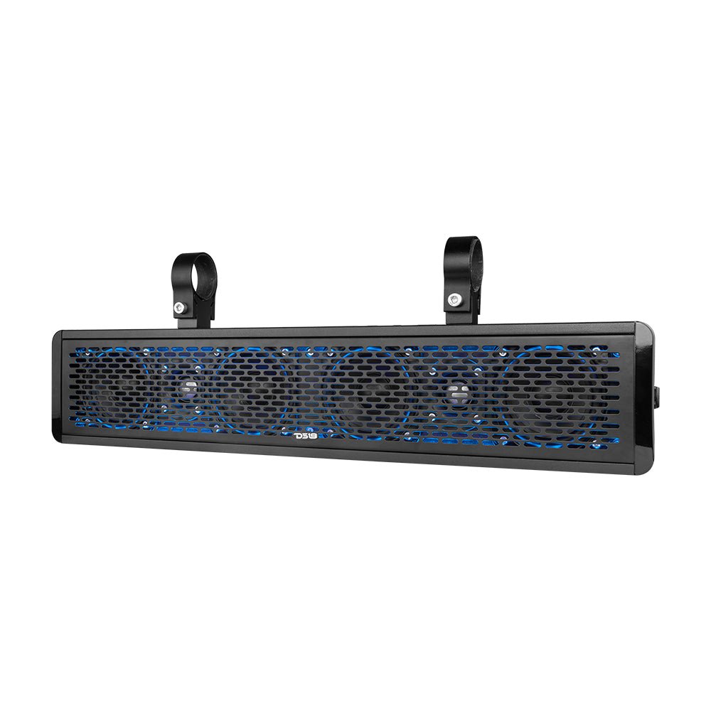DS18 HYDRO SBAR25 25" Marine Water Resistant Sound Bar Speaker System RGB LED Lights 6 Speakers 600 Watts