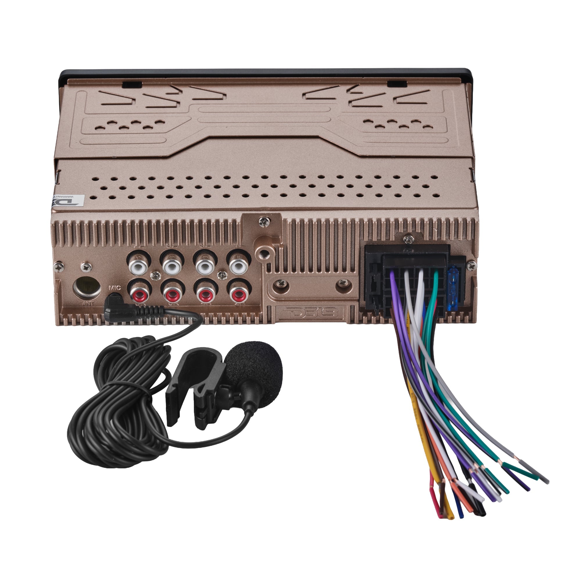 Digital Media Receiver | Single Din | DSP | APP | Bluetooth Audio and Calling Head Unit | Aux Input | USB | Mechless | AM/FM Radio Receiver | 3V + 3.5V Subwoofer