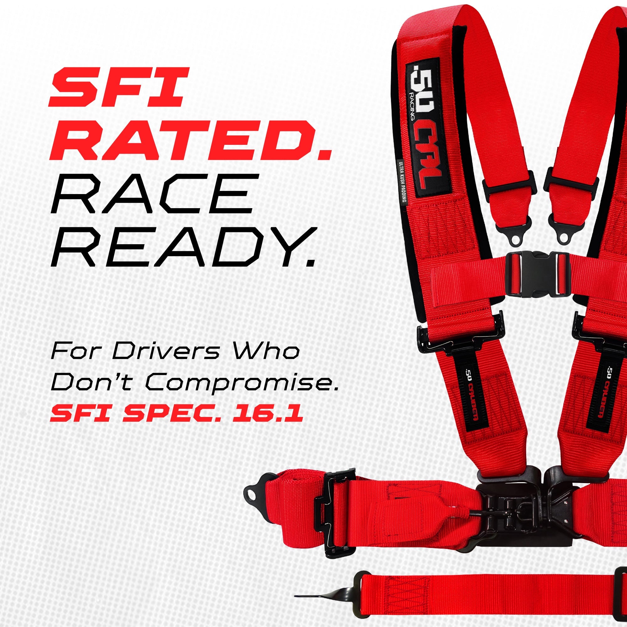 SFI Approved 2" and  3" 5 point Harness, Racing Harness