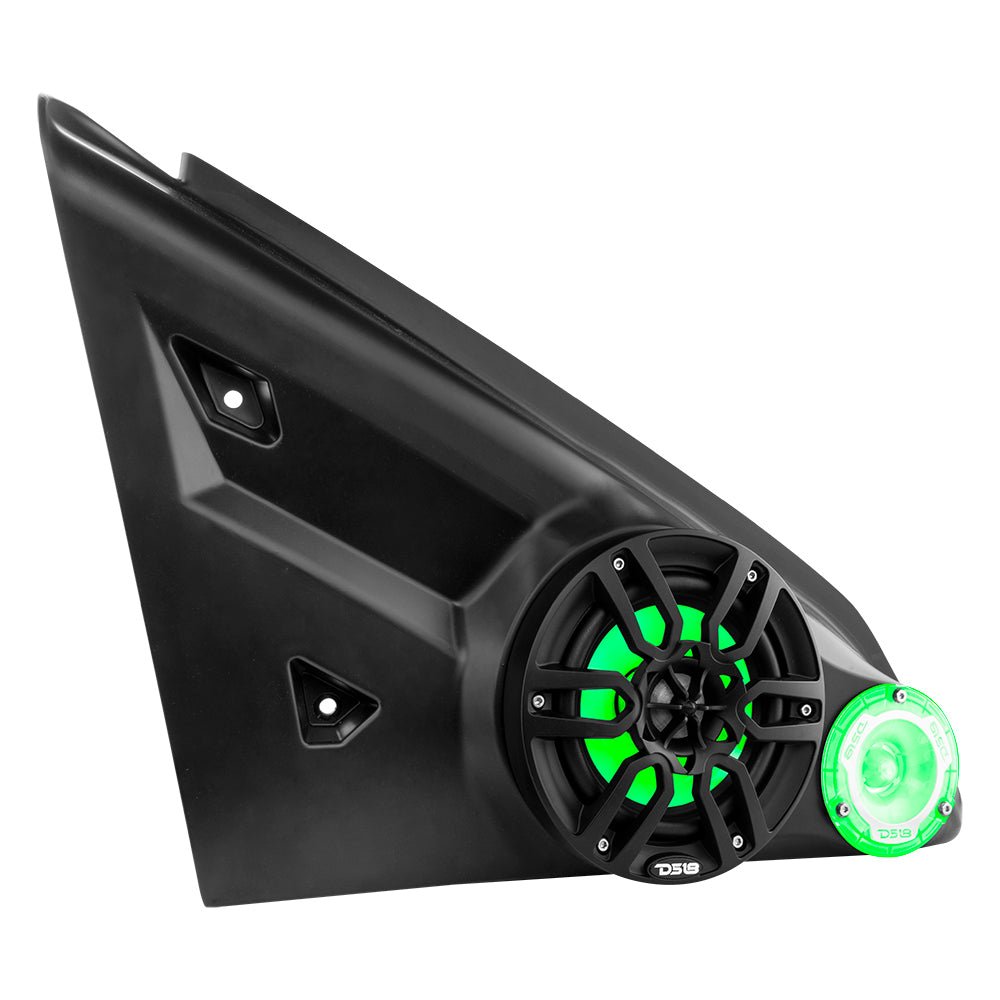 Polaris Slingshot Arm Rest 2 X  6.5" Enclosure With NXL-6/BK and PRO-TW1L | 2015 - Current