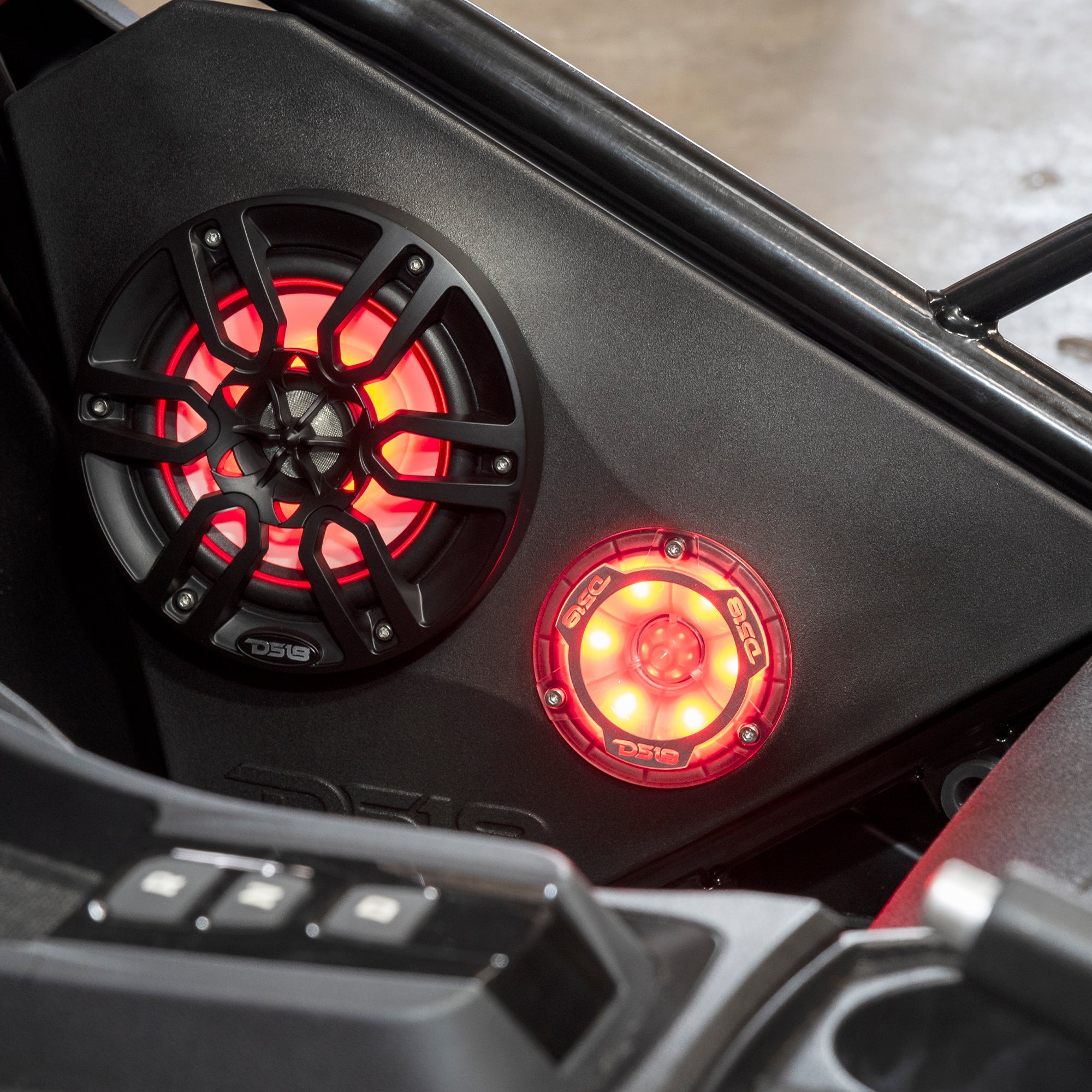 Polaris Slingshot Front Kick Panel 2 X 6.5" Empty Enclosure | 2015 - Current