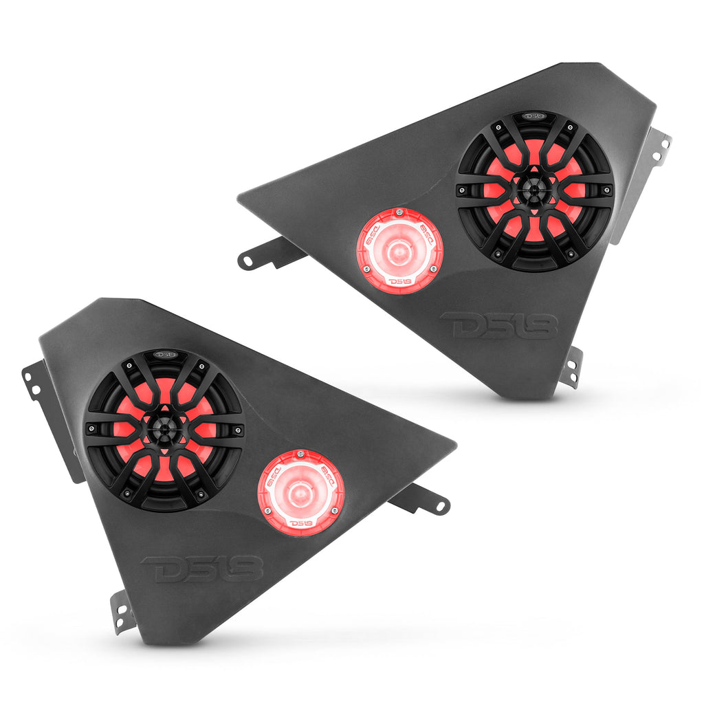 Polaris Slingshot Front Kick Panel 2 X 6.5" Empty Enclosure | 2015 - Current