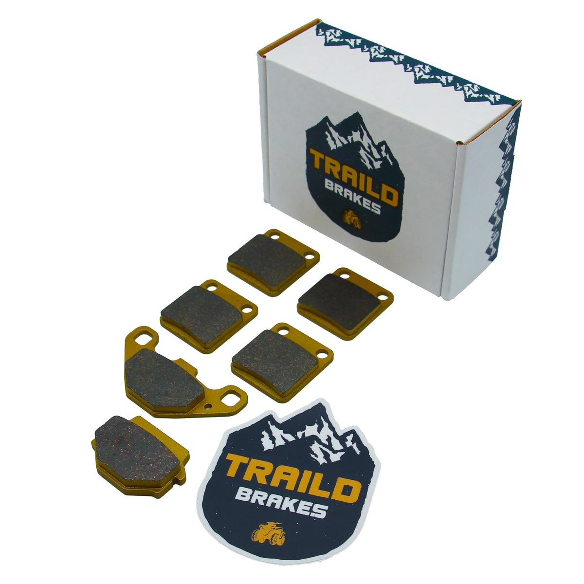 Suzuki Vinson Quadrunner LTF/LTA 500 2003-2007 Ceramic Brake Pad Set