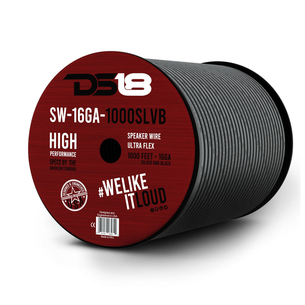 16-GA Speaker Wire 1000 Feet - Red