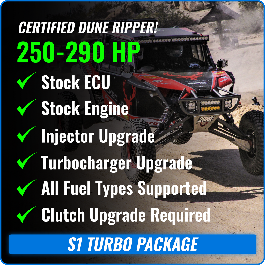 WSRD S1 Turbocharger Package | 2020-2026 Polaris RZR Pro XP, Turbo R & Pro S (252-290HP)