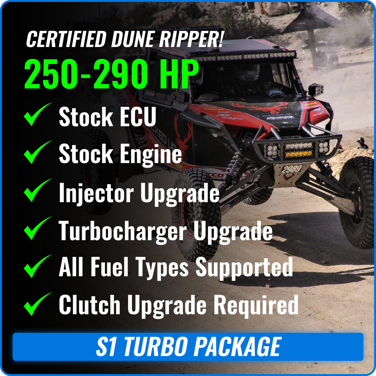 WSRD S1 Turbocharger Package | 2020-2026 Polaris RZR Pro XP, Turbo R & Pro S (252-290HP)