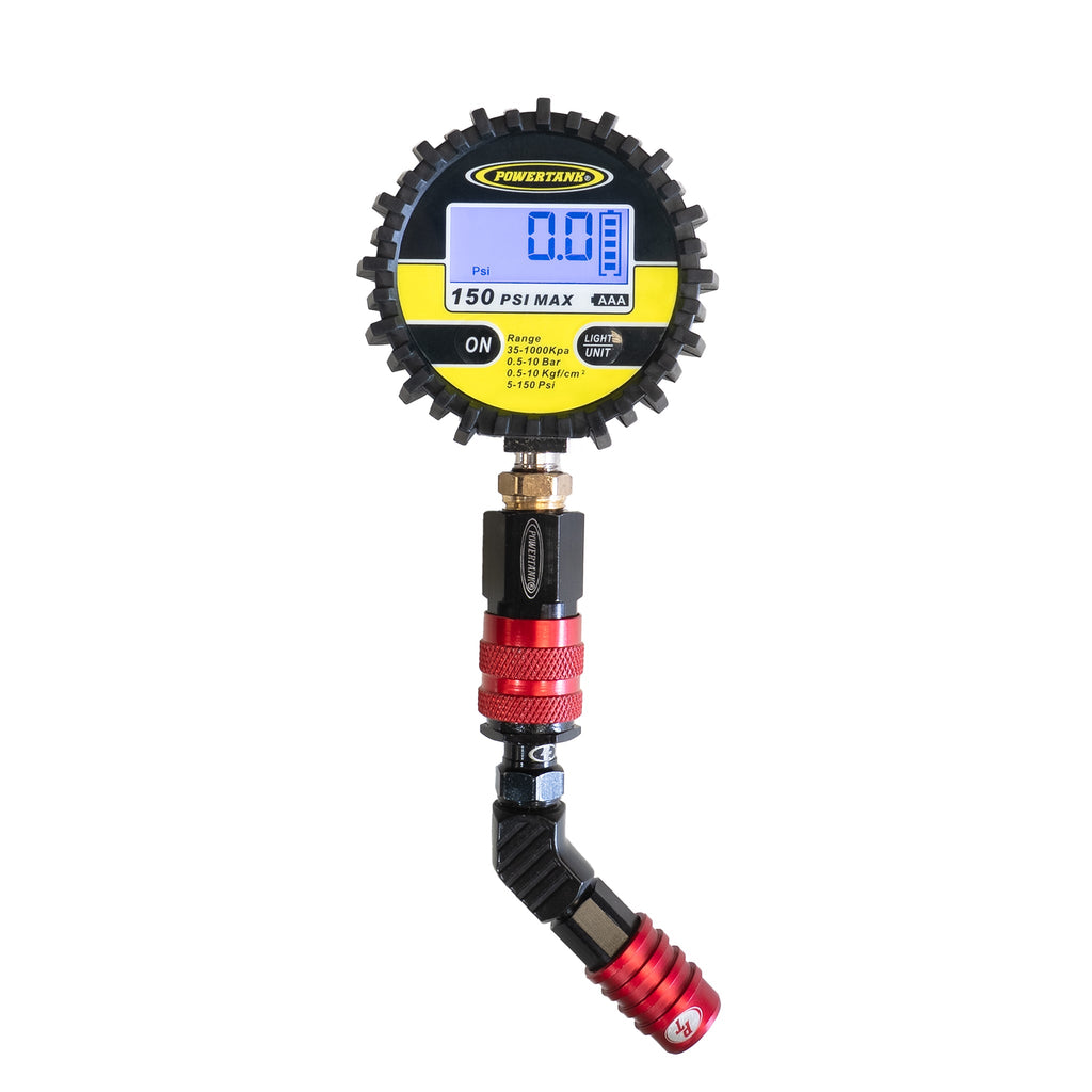 150D TPG RED - 150 psi Back-Lit Digital Modular Tire Pressure Gauge