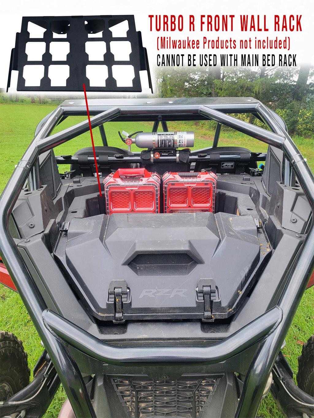 Polaris RZR Turbo R / Pro S Packout Rack