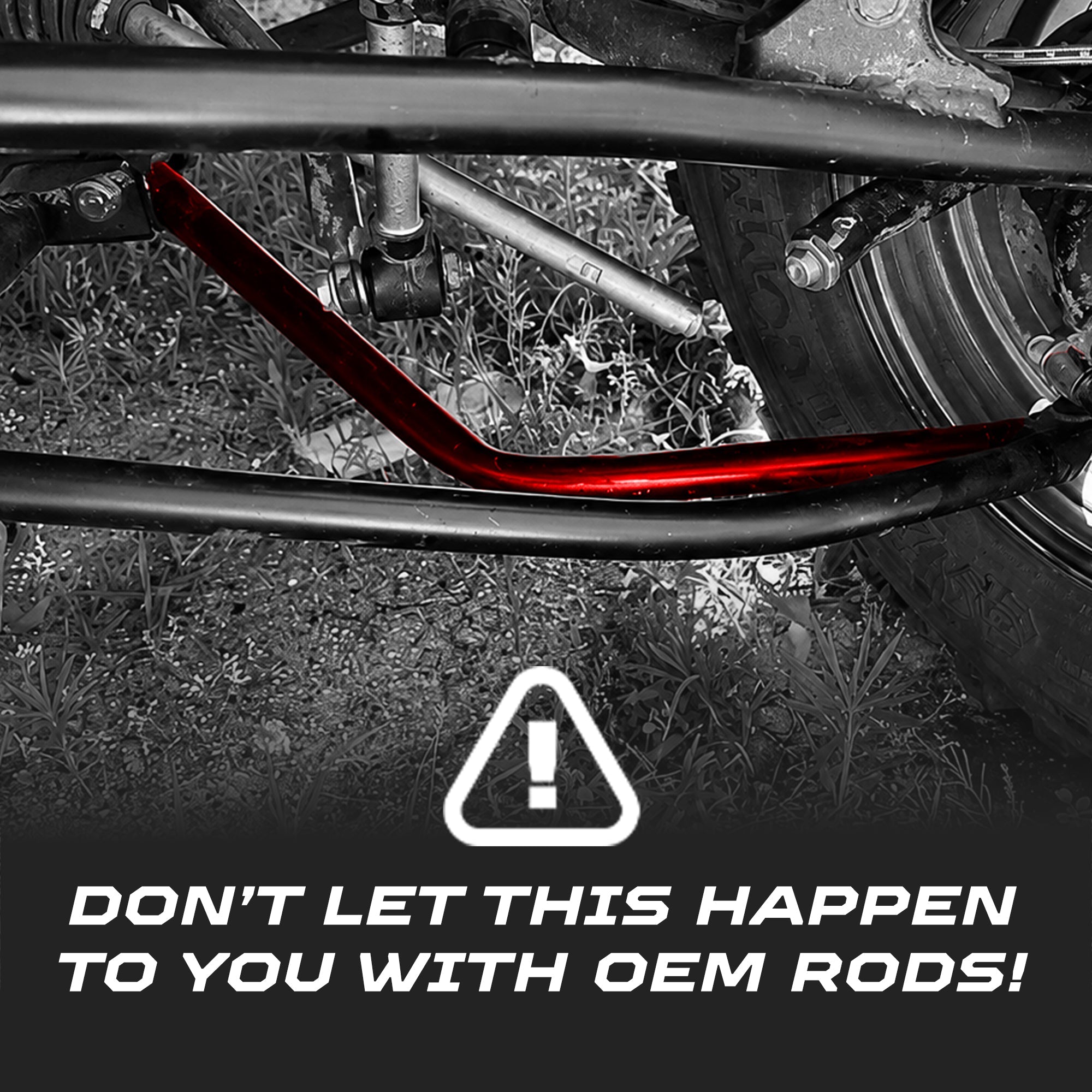 RZR Turbo S Heavy Duty Tie Rods