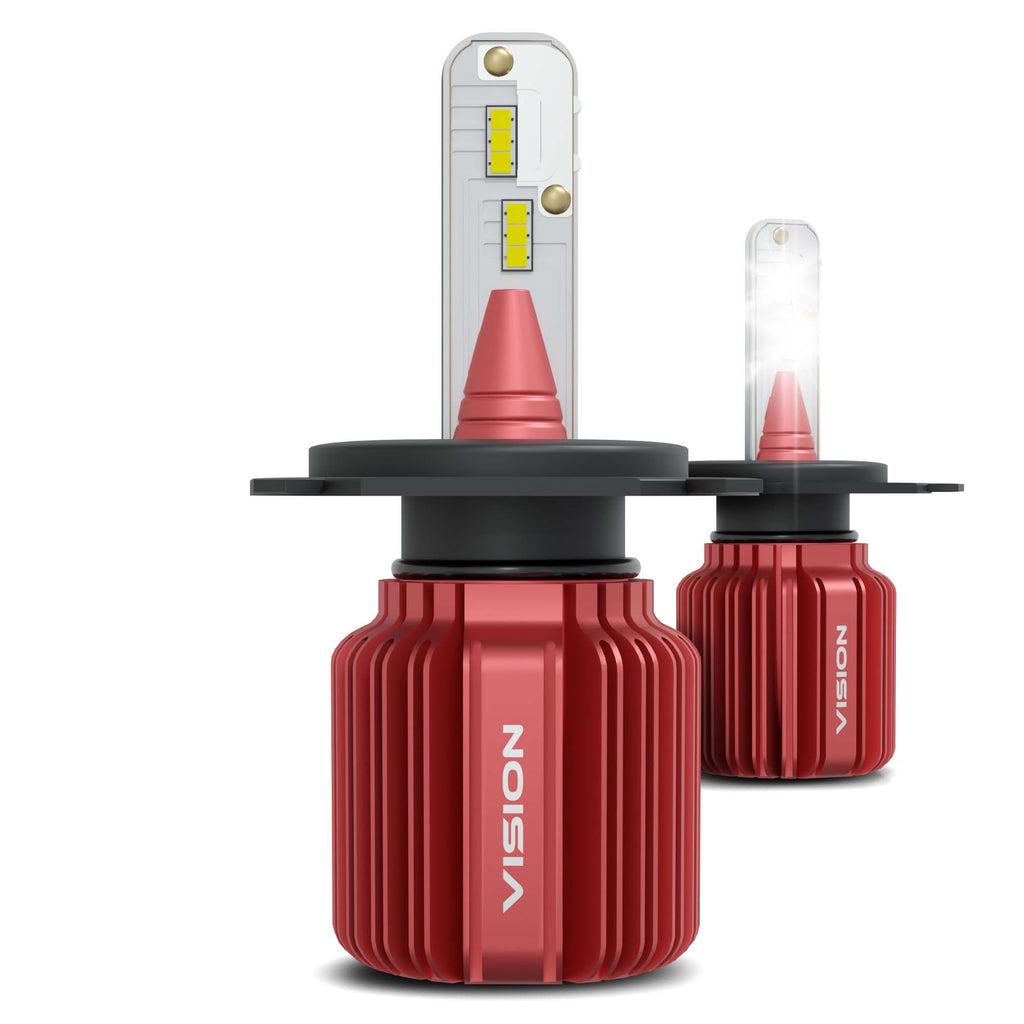 VISION 9004 High/Low CSP LED Conversion Kit 6500K White 8000/5000 Lumens 50/30 Watts