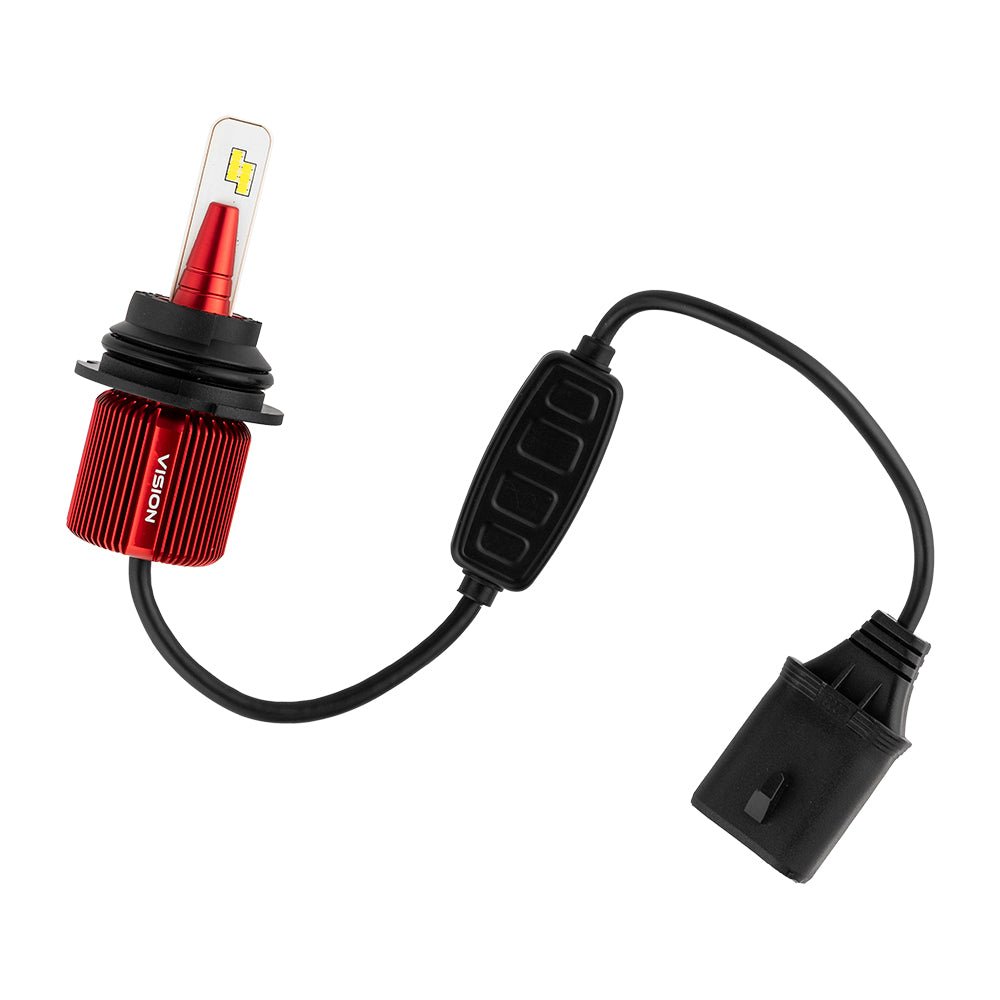 VISION 9007 High/Low CSP LED Conversion Kit 6500K White 8000/5000 Lumens 50/30 Watts