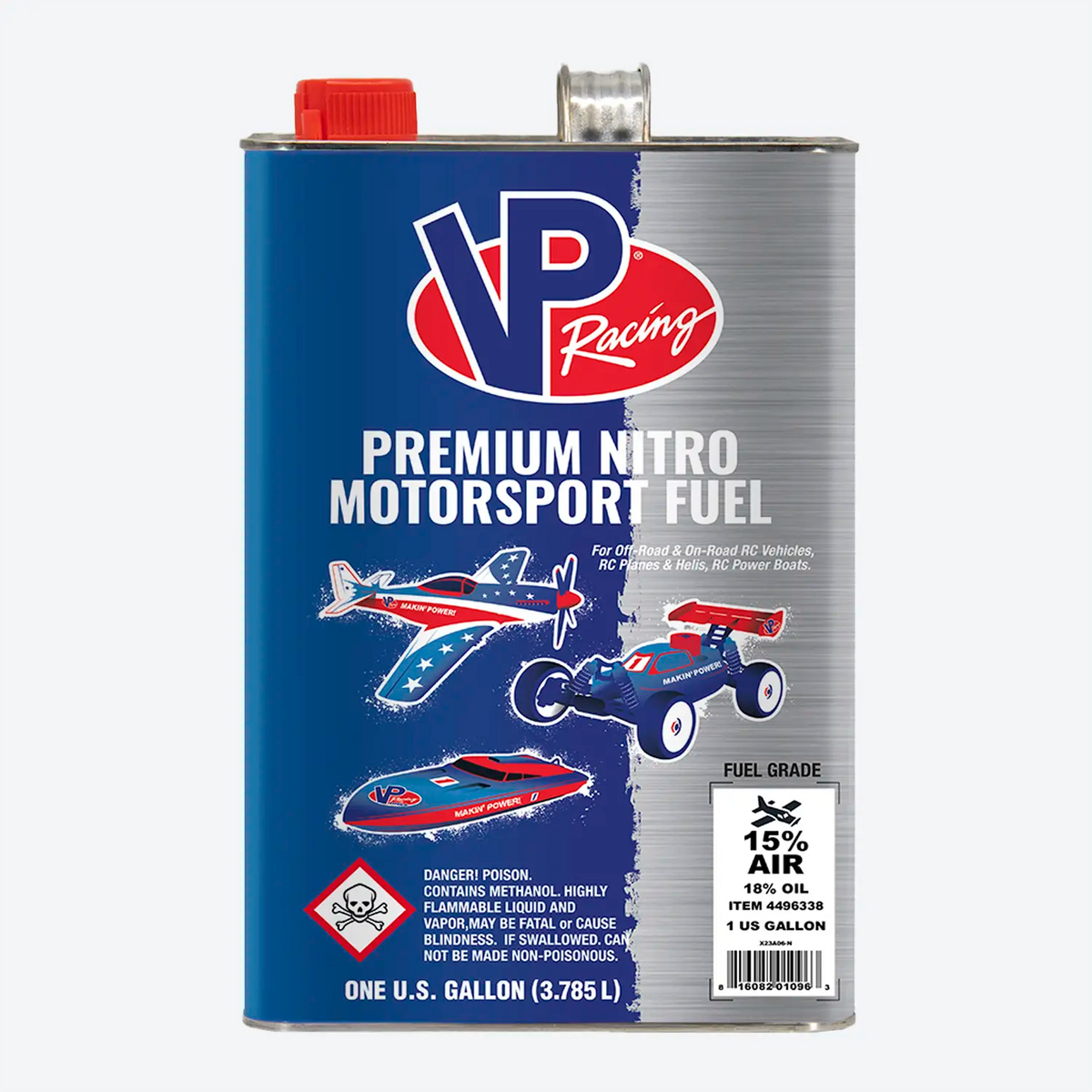VP Racing RC Aviation 15% Air 18% Oil Hobby Fuel
