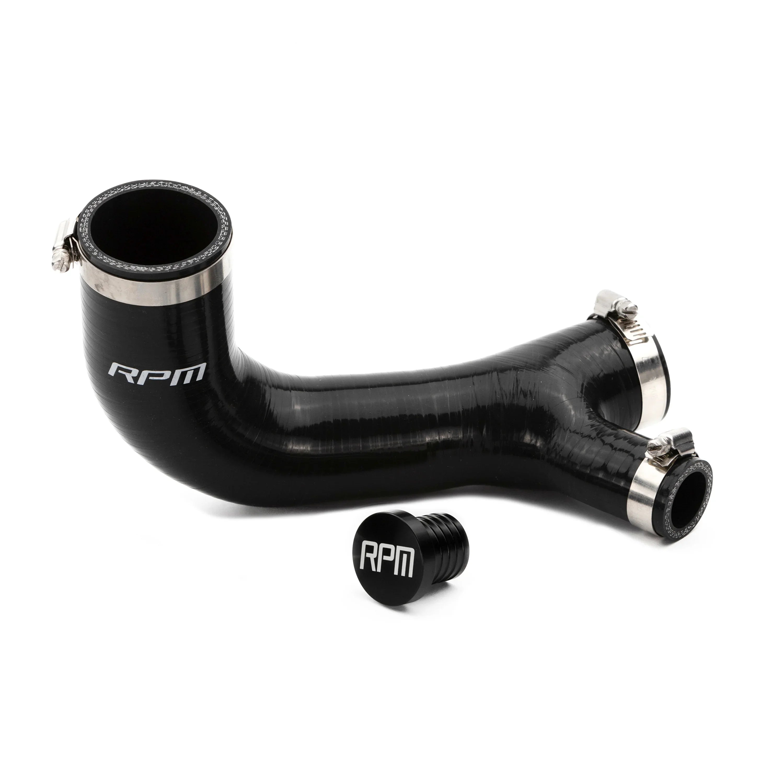 RPM Black Silicone Blow Off Valve Adapter Tube Can-Am Maverick X3 Turbo