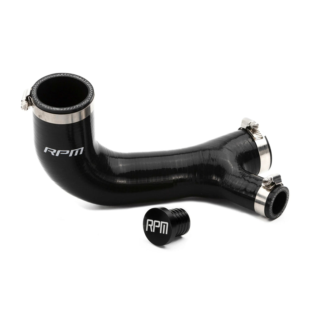 RPM Black Silicone Blow Off Valve Adapter Tube Can-Am Maverick X3 Turbo