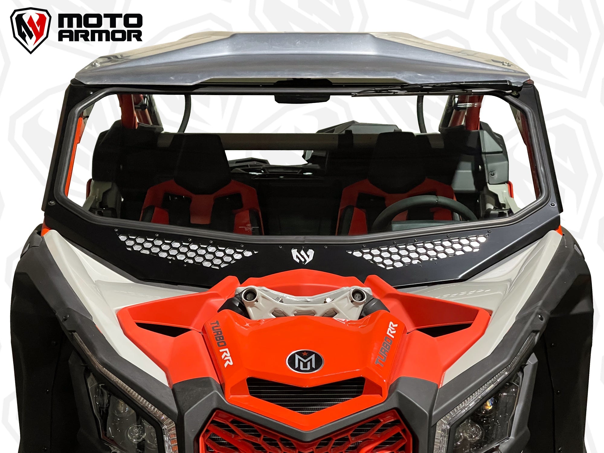 Maverick X3 Vented Full Glass Windshield