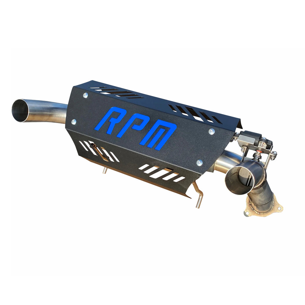 RPM RZR XPT E-Valve Muffler - Dual Tip Captains Choice Exhaust- 2016-2022 XPT XP Turbo S